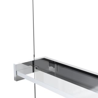 Душевая перегородка Vincea Walk-In VSW-1HR100MR, 1000*2000, хром, стекло зеркальное