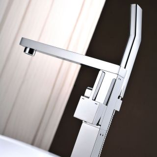 Смеситель Vincea VTF-101CH для ванны и душа напольный хром