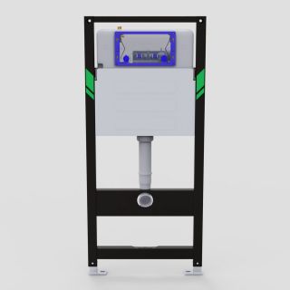 Инсталляция Black&White Universe 0900WI для подвесных унитазов