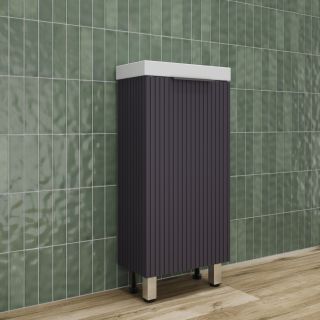 Тумба под раковину  Style Line Соло ЛС-00002427 40 см Графит нубук