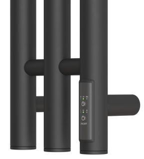 Полотенцесушитель электрический Point Деметра PN12822B П3 12x120см чёрный