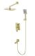 Душевой комплект Wonzon & Woghand Fit WW-88939009A-BG брашированное золото
