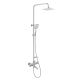 Душевая стойка Swedbe Hermes 9092 с термостатическим смесителем для душа хром