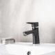 Смеситель для раковины РМС SL77BL-001F чёрный