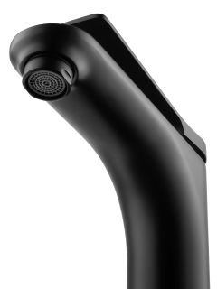 Смеситель для раковины Wonzon & Woghand WW-XH-010-MB чёрный матовый
