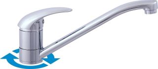 Смеситель для кухни Rav Slezak Colorado D405.5ECO хром