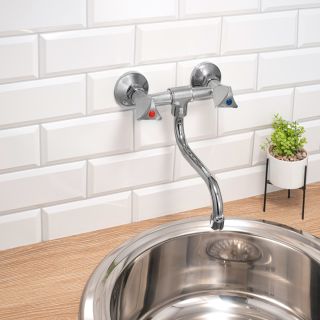 Настенный смеситель для кухни РМС SL119-361 хром