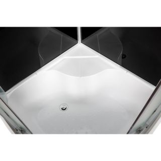 Душевая кабина Deto B90S BLACK 90х90х220 см
