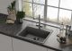 Кухонная мойка Ulgran Quartz Forte 580-07 уголь