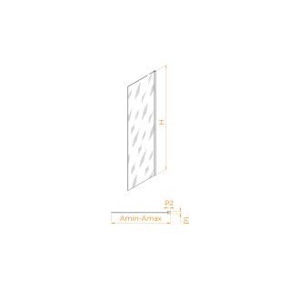 Боковая панель RGW Z-03B 06220309-34 90 см чёрный