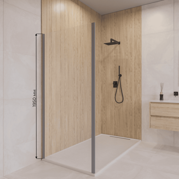 Боковая панель RGW Z-050-2Gr 352205206-110 60 см серый