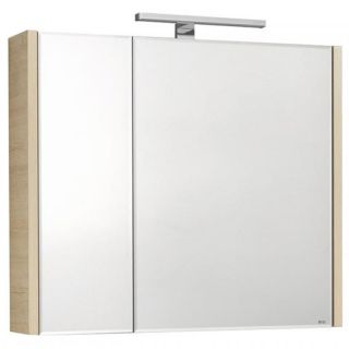 Зеркальный шкаф Roca Enta 7857304445 80 см дуб верона