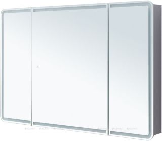 Зеркальный шкаф с подсветкой Aquanet Оптима 341429 120 см